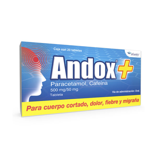 ANDOX T TAB 20 - Paracetamol