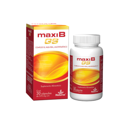 Maxi B GS 30 Capsulas (imp) - Farmacia Snel - Cerca De Ti