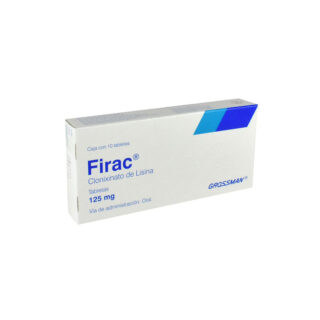 Firac Tabletas 125 mg.C/10